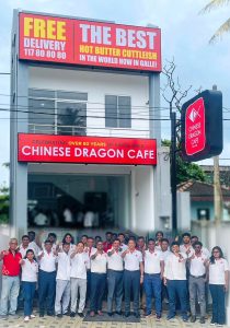 Chinese Dragon Café opens flagship outlet in Galle