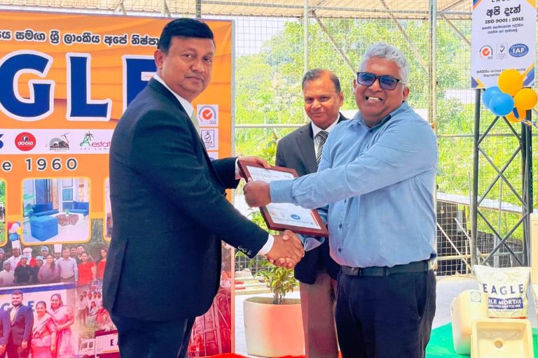 Embilipitiya Stores Tool & Ceramic Manufacturing awarded ISO 9001:2015 certification