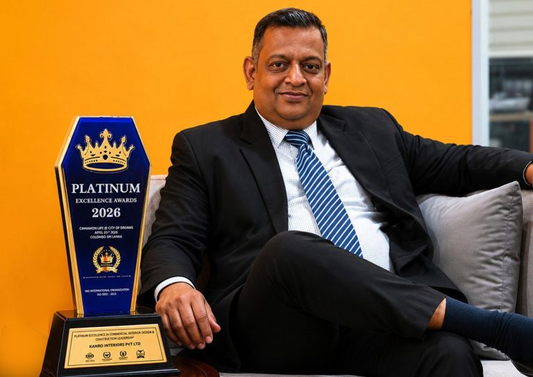 Kanro Interiors recognized with Platinum Award for excellence in corporate interior solutions