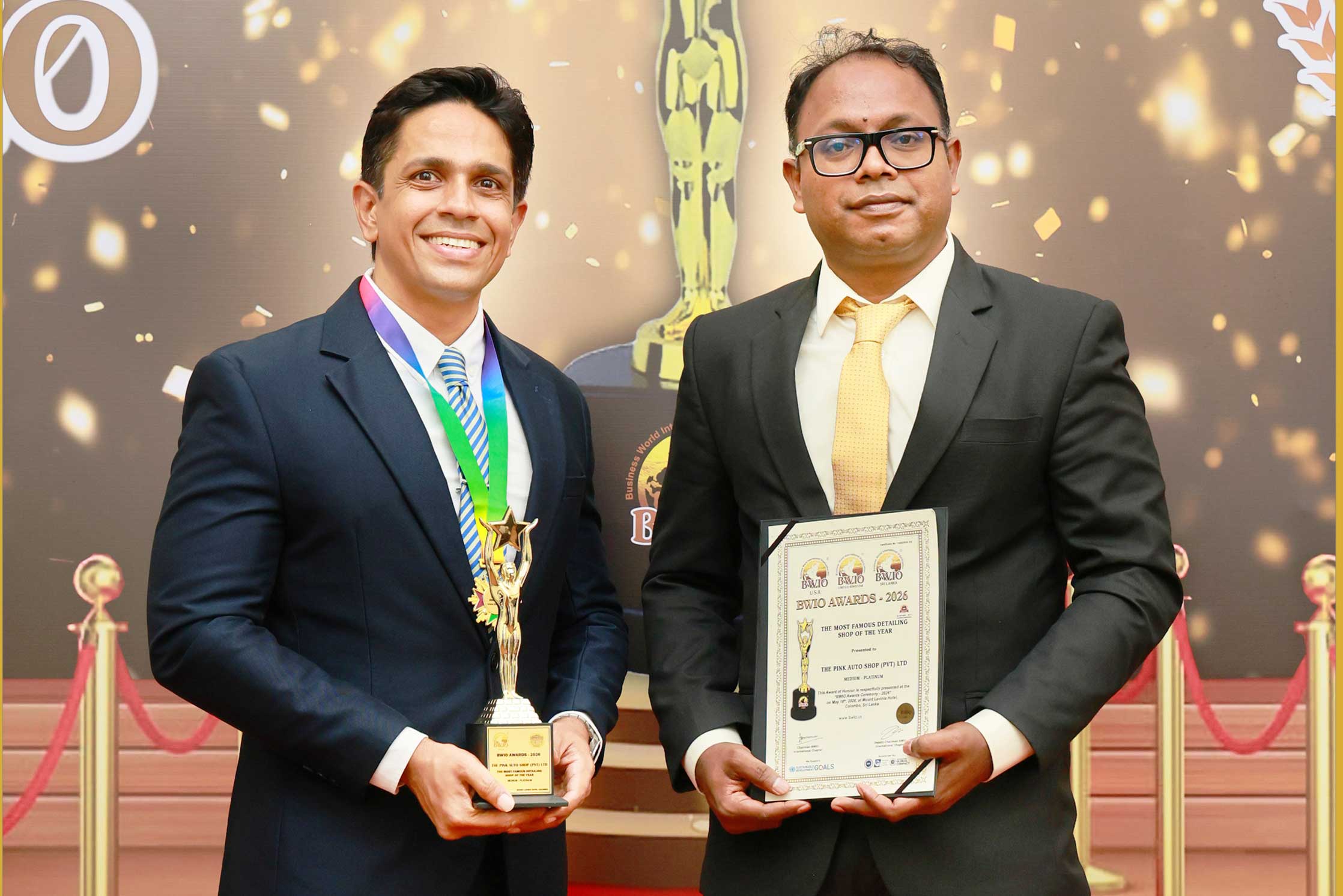 The Pink Auto Shop wins ‘Most Famous Detailing Shop of the Year’ at BWIO Awards 2026